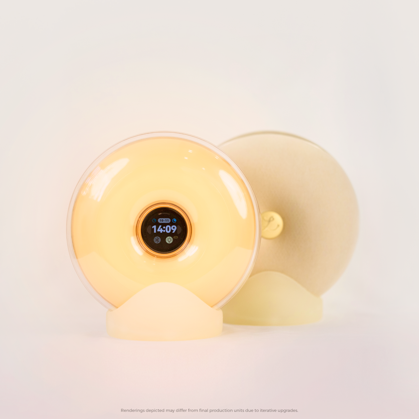 Donut Sunrise Alarm Clock & Smart Sleep System with 360 Soundscapes
