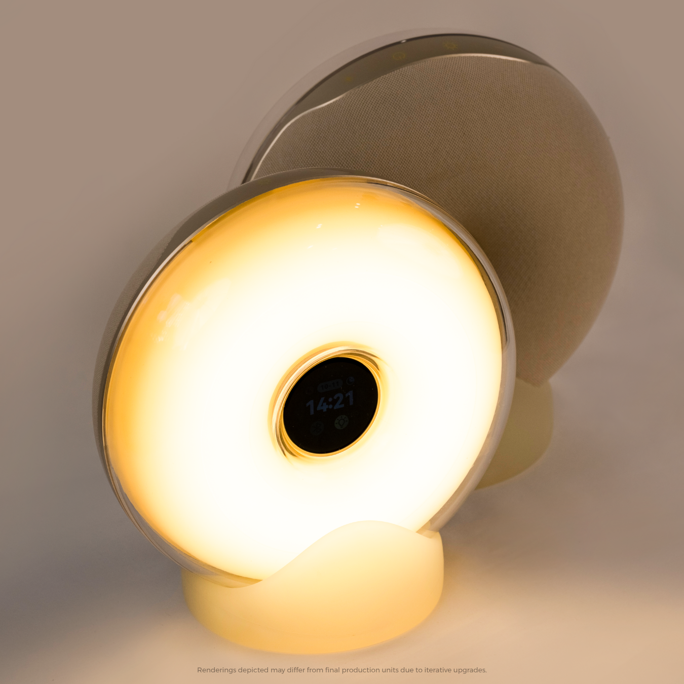 Donut Sunrise Alarm Clock & Smart Sleep System with 360 Soundscapes