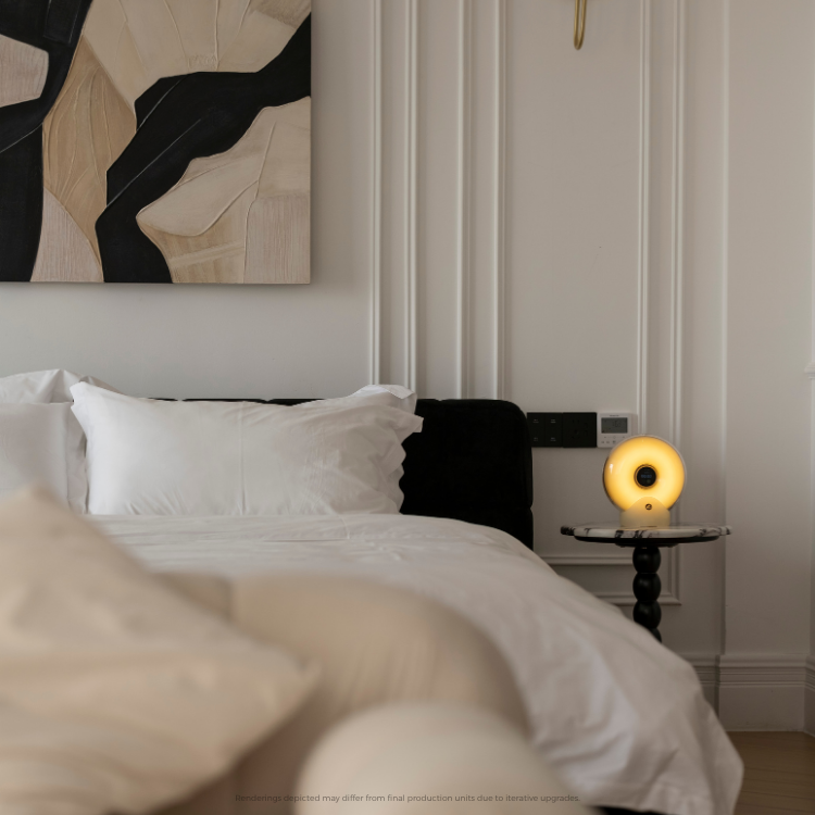 Donut Sunrise Alarm Clock & Smart Sleep System with 360 Soundscapes