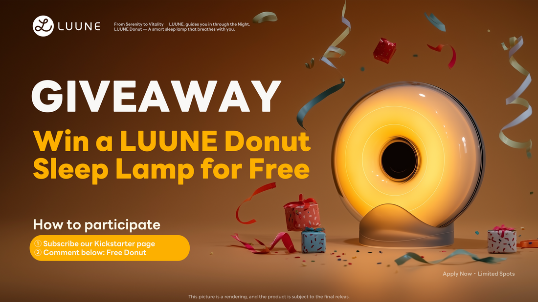Luune Donut Smart Sleep Lamp – Pre-Launch Giveaway Event