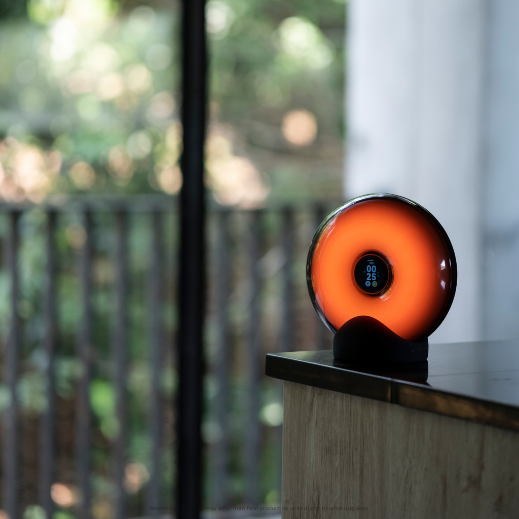 Donut Sunrise Alarm Clock & Smart Sleep System with 360 Soundscapes